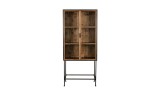 RECYCLE WOOD CABINET GLASS DOOR - CABINETS, SHELVES